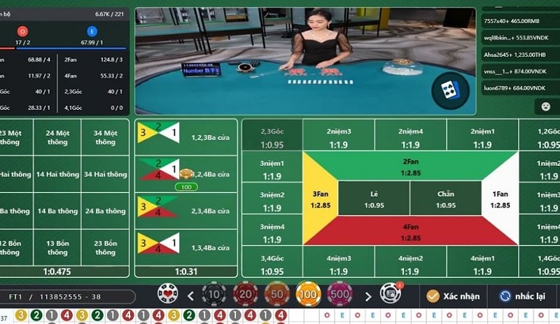 Tuyệt chiêu đặt cược Fantan là gì tại 79Club