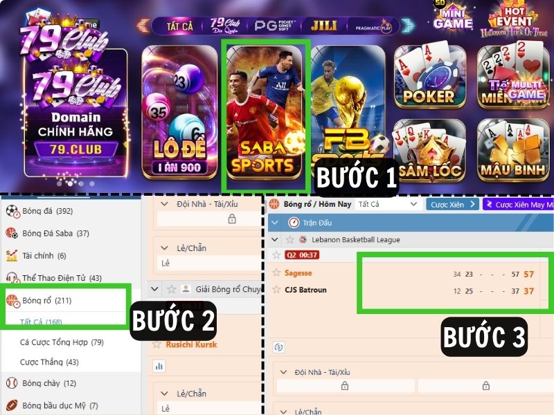 huong dan 04 dat cuoc bong ro online thanh cong tai 79club