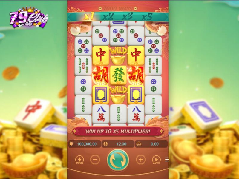 Giao dien truyen thong vo cung hut mat cua No hu MAHJONG WAYS 2